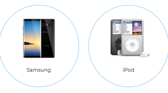Samsung and iPod