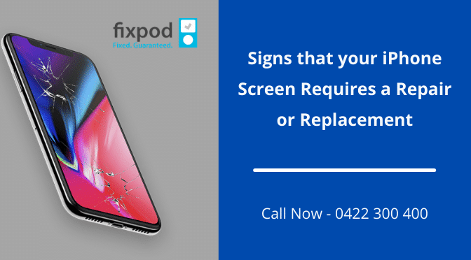 Signs that your iPhone Screen Requires a Repair or Replacement