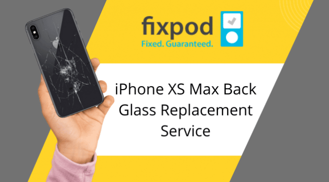 iphone xs max back glass replacement service